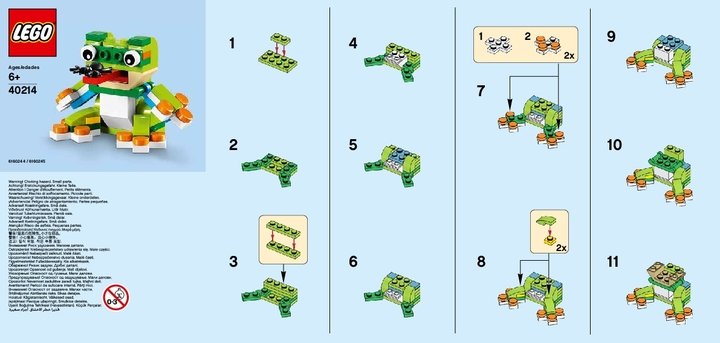 40214 - LEGO Monthly Mini Build July – Frog