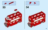 Notice / Instructions de Montage - LEGO - 40220 - Bus londonien LEGO®: Page 21