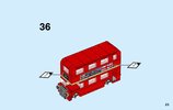 Notice / Instructions de Montage - LEGO - 40220 - Bus londonien LEGO®: Page 23