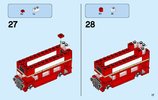 Notice / Instructions de Montage - LEGO - 40220 - Bus londonien LEGO®: Page 17