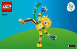 Notice / Instructions de Montage - LEGO - 40225 - Rio 2016 Mascots: Page 1