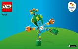 Notice / Instructions de Montage - LEGO - 40225 - Rio 2016 Mascots: Page 1