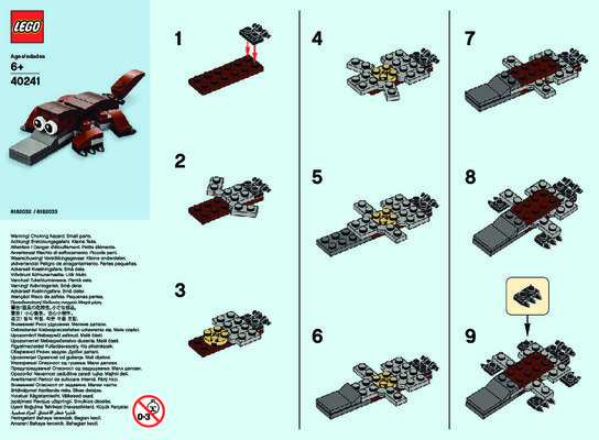 Notice / Instructions de Montage - LEGO - 40241 - MMB Mar 2017 Platypus: Page 1