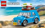 Notice / Instructions de Montage - LEGO - 40252 - La mini coccinelle VW LEGO®: Page 1