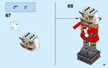 Notice / Instructions de Montage - LEGO - 40254 - Nutcracker: Page 45