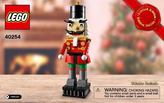 Notice / Instructions de Montage - LEGO - 40254 - Nutcracker: Page 1