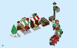 Notice / Instructions de Montage - LEGO - 40262 - La promenade en train de Noël LEGO®: Page 38