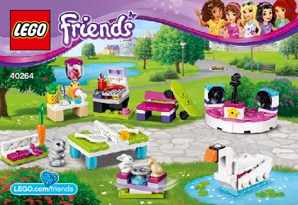 Notice / Instructions de Montage - LEGO - Friends - 40264 - Ensemble d’accessoires « Je construis mon Heartlake City » LEGO® Friends: Page 1