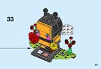 Notice / Instructions de Montage - LEGO - 40270 - Valentine's Bee: Page 33