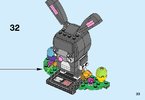 Notice / Instructions de Montage - LEGO - 40271 - Easter Bunny: Page 33