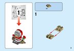 Notice / Instructions de Montage - LEGO - 40274 - Mr. & Mrs. Claus: Page 3