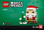 Notice / Instructions de Montage - LEGO - 40274 - Mr. & Mrs. Claus: Page 1