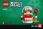 Notice / Instructions de Montage - LEGO - 40274 - Mr. & Mrs. Claus: Page 1