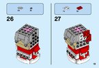 Notice / Instructions de Montage - LEGO - 40274 - Mr. & Mrs. Claus: Page 19