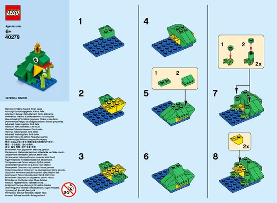 Notice / Instructions de Montage - LEGO - 40279 - MMB Apr 2018 Frog: Page 1