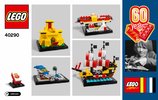 Notice / Instructions de Montage - LEGO - 40290 - 60 Years of the LEGO® Brick: Page 1