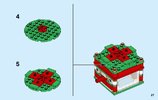 Notice / Instructions de Montage - LEGO - 40293 - Christmas Carousel: Page 27