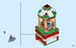 Notice / Instructions de Montage - LEGO - 40293 - Christmas Carousel: Page 43