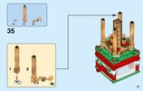 Notice / Instructions de Montage - LEGO - 40293 - Christmas Carousel: Page 31