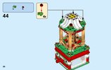 Notice / Instructions de Montage - LEGO - 40293 - Christmas Carousel: Page 38