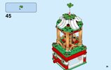 Notice / Instructions de Montage - LEGO - 40293 - Christmas Carousel: Page 39