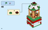 Notice / Instructions de Montage - LEGO - 40293 - Christmas Carousel: Page 40