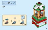 Notice / Instructions de Montage - LEGO - 40293 - Christmas Carousel: Page 41