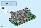 Notice / Instructions de Montage - LEGO - 40306 - Micro LEGOLAND® Castle: Page 48