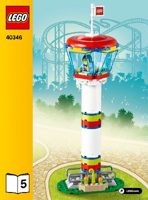 Notice / Instructions de Montage - LEGO - 40346 - LEGOLAND® Park: Page 1