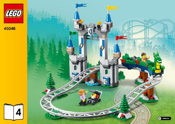 Notice / Instructions de Montage - LEGO - 40346 - LEGOLAND® Park: Page 1