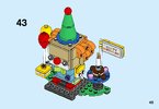 Notice / Instructions de Montage - LEGO - 40348 - Birthday Clown: Page 45