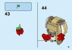 Notice / Instructions de Montage - LEGO - 40349 - Valentine's Puppy: Page 37