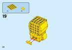 Notice / Instructions de Montage - LEGO - 40350 - Easter Chick: Page 20