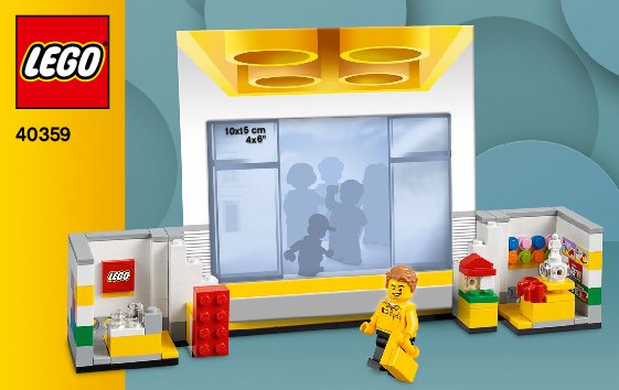 Notice / Instructions de Montage - LEGO - 40359 - LEGO® Store Picture Frame: Page 1