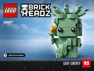 Notice / Instructions de Montage - LEGO - 40367 - Lady Liberty: Page 1