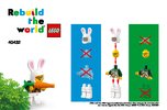 Notice / Instructions de Montage - LEGO - 40432 - ‘Rebuild the World' Minifigure: Page 1