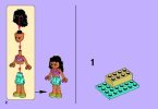 Notice / Instructions de Montage - LEGO - Friends - 41000 - La motomarine: Page 2