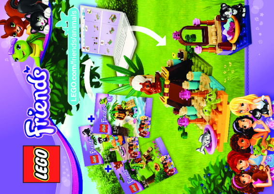 Notice / Instructions de Montage - LEGO - 41017 - Squirrel’s Tree House: Page 1