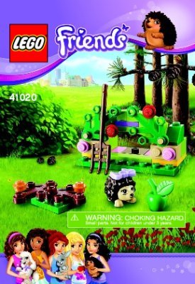 Notice / Instructions de Montage - LEGO - 41020 - Hedgehog's Hideaway: Page 1