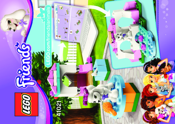 Notice / Instructions de Montage - LEGO - 41021 - Poodle's Little Palace: Page 1