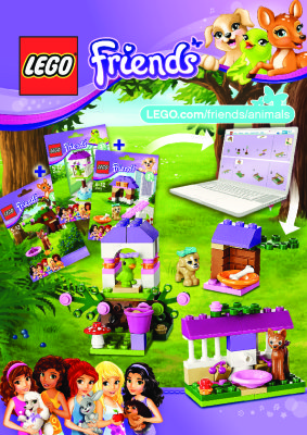 Notice / Instructions de Montage - LEGO - 41023 - Fawn’s Forest: Page 1