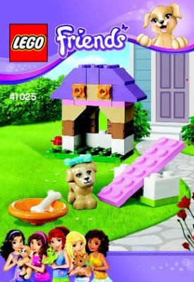 Notice / Instructions de Montage - LEGO - 41025 - Puppy’s Playhouse: Page 1