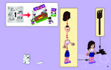 Notice / Instructions de Montage - LEGO - Friends - 41026 - Le marché: Page 3