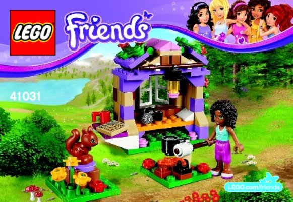 Notice / Instructions de Montage - LEGO - Friends - 41031 - Le refuge de montagne d'Andréa: Page 1