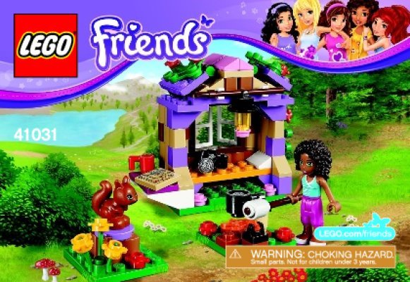 Notice / Instructions de Montage - LEGO - Friends - 41031 - Le refuge de montagne d'Andréa: Page 1