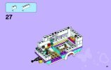 Notice / Instructions de Montage - LEGO - Friends - 41034 - La caravane des vacances: Page 21