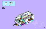 Notice / Instructions de Montage - LEGO - Friends - 41034 - La caravane des vacances: Page 23