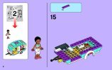 Notice / Instructions de Montage - LEGO - Friends - 41034 - La caravane des vacances: Page 2