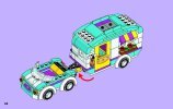 Notice / Instructions de Montage - LEGO - Friends - 41034 - La caravane des vacances: Page 48