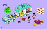 Notice / Instructions de Montage - LEGO - Friends - 41034 - La caravane des vacances: Page 52